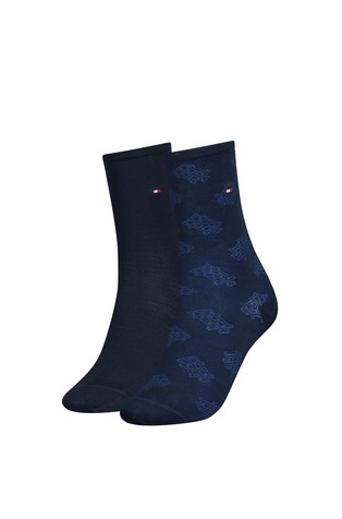 Paket 2 parov nogavic z monogrami