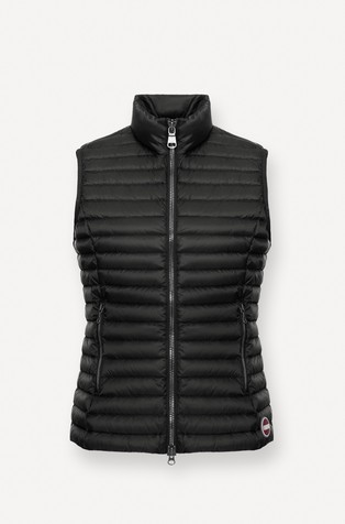 Vodoodbojen prešit brezrokavnik polnjen s puhom