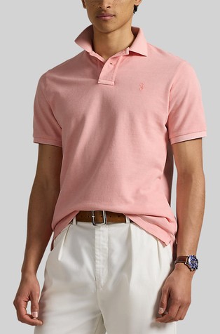 Custom Slim fit polo majica s kratkimi rokavi