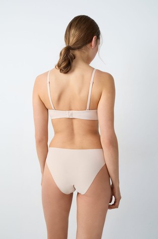 ETAM Pure Fit® push-up modrček iz mikrofibre Bež - Linen 2
