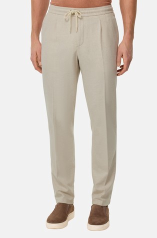 City Trousers in Cotton and Linen
