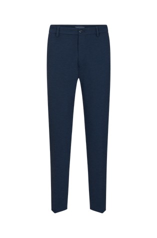 Slim fit hlače iz strukturiranega jerseya