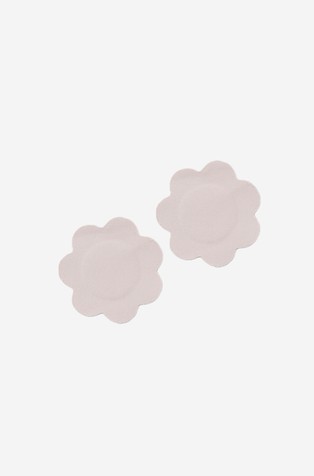 Soft adhesive fabric nipple pads