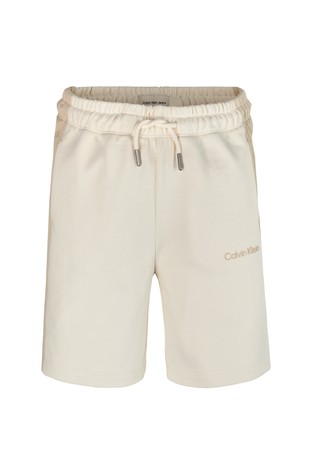 CALVIN KLEIN Relaxed fit Cotton Shorts Light Beige 4