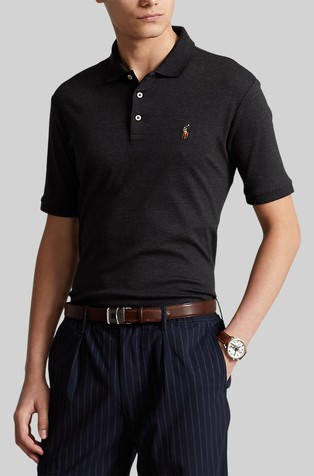 Custom slim fit bombažna polo majica