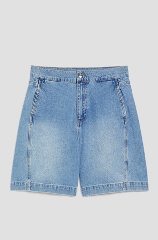 Denim bermudas