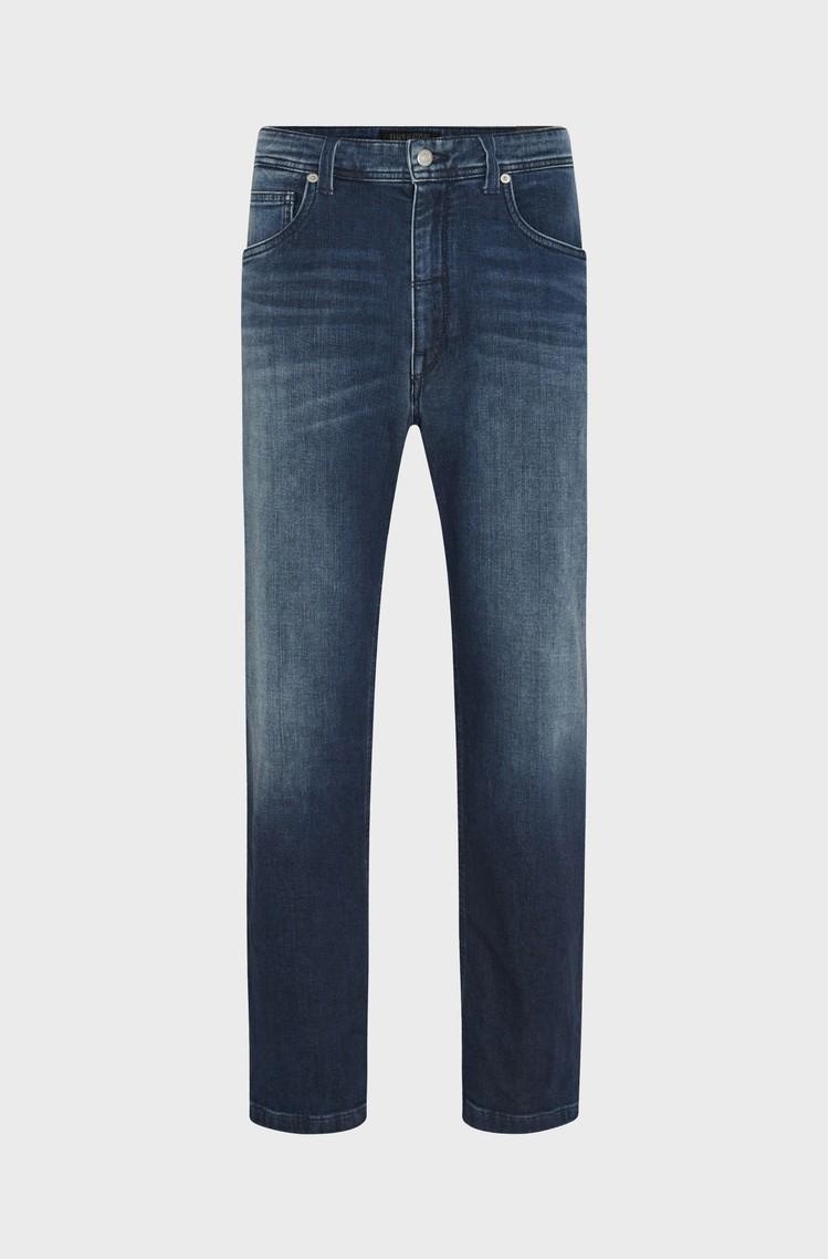 DRYKORN Regular fit jeans in stretch denim with used effects Blue 