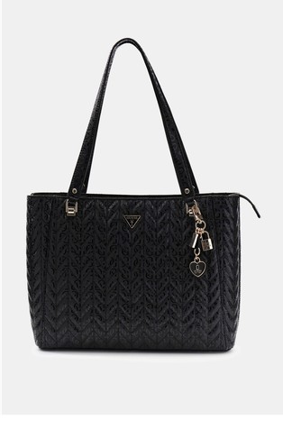 Stacey quilted tote bag