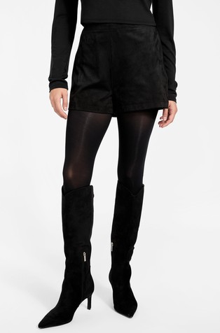 Kratke hlače iz umetnega semiša