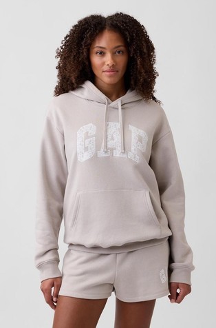 Gap logo ženski pulover s kapuco