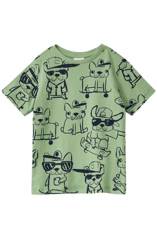 T-shirt with all-over print