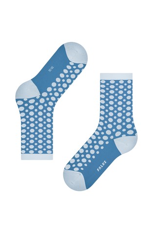 FALKE Mirage Dot Women Socks Blue 5
