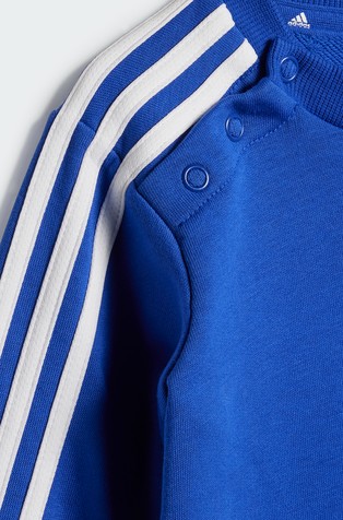 ADIDAS Essentials 3-Stripes Jogger Set Kids Blue 4