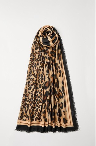 Patterned modal shawl