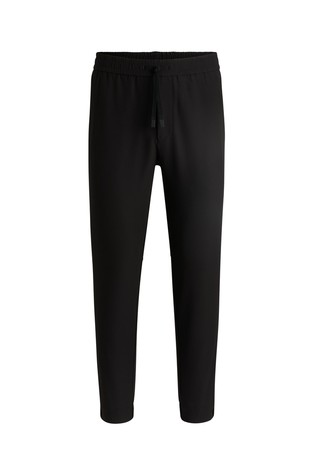 Tapered-fit trousers in water-repellent stretch fabric