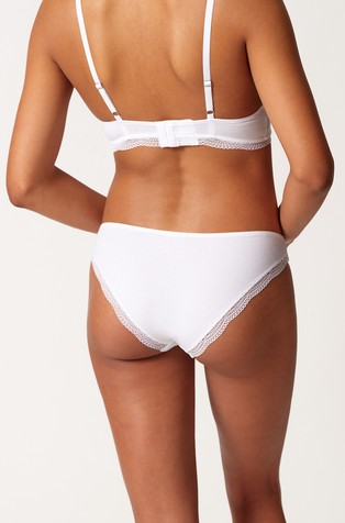 SKINY Classicotton paket 2 spodnjih hlačk Bela - White 4