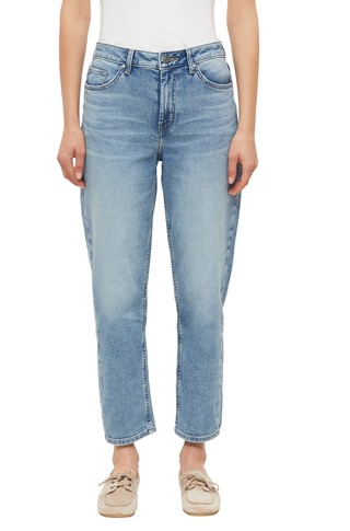 Mom fit jeans with high rise