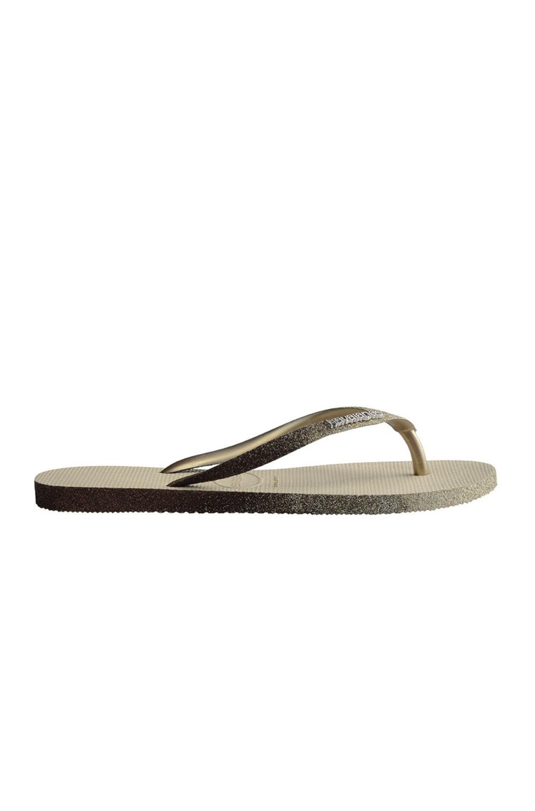 HAVAIANAS Slim Sparkle II japonke Bež - Sand Grey 