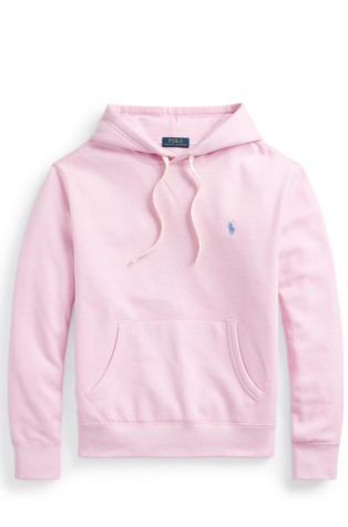 RALPH LAUREN Pulover s kapuco Roza - Pale Pink 5
