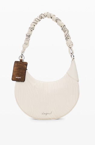 Prešita torbica za čez ramo s snemljivim etuijem za kartice