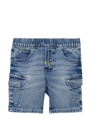 Regular fit denim cargo kratke hlače