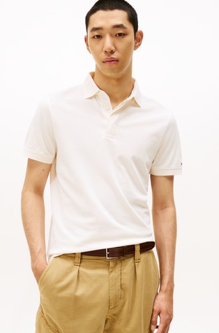 Bombažna polo majica s kratkimi rokavi