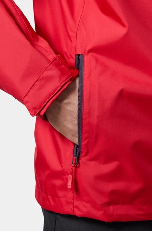 HELLY HANSEN Crew 2.0 jadralska jakna s kapuco Rdeča - Red 5