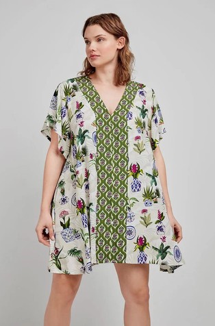 Printed caftan