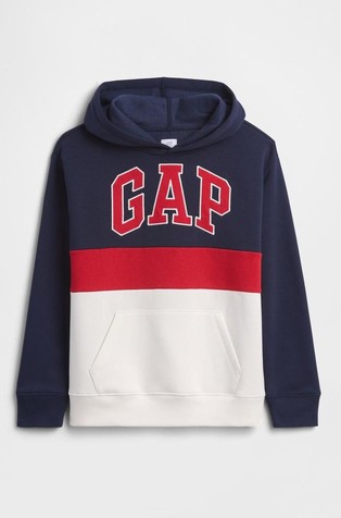 Gap logo pulover s kapuco za dečke