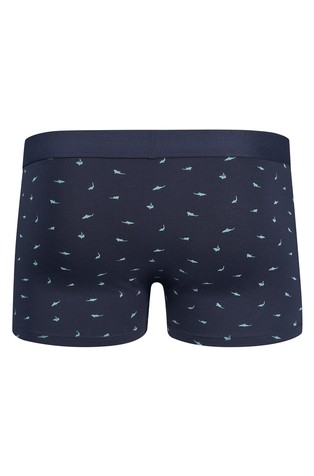 SKINY Multipack paket 2 bombažnih boksaric Modra - Shark Selection 4