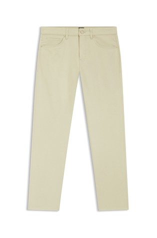 Delaware slim-fit trousers in a cotton blend
