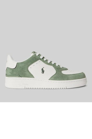 Masters Court Leather-suede Sneaker