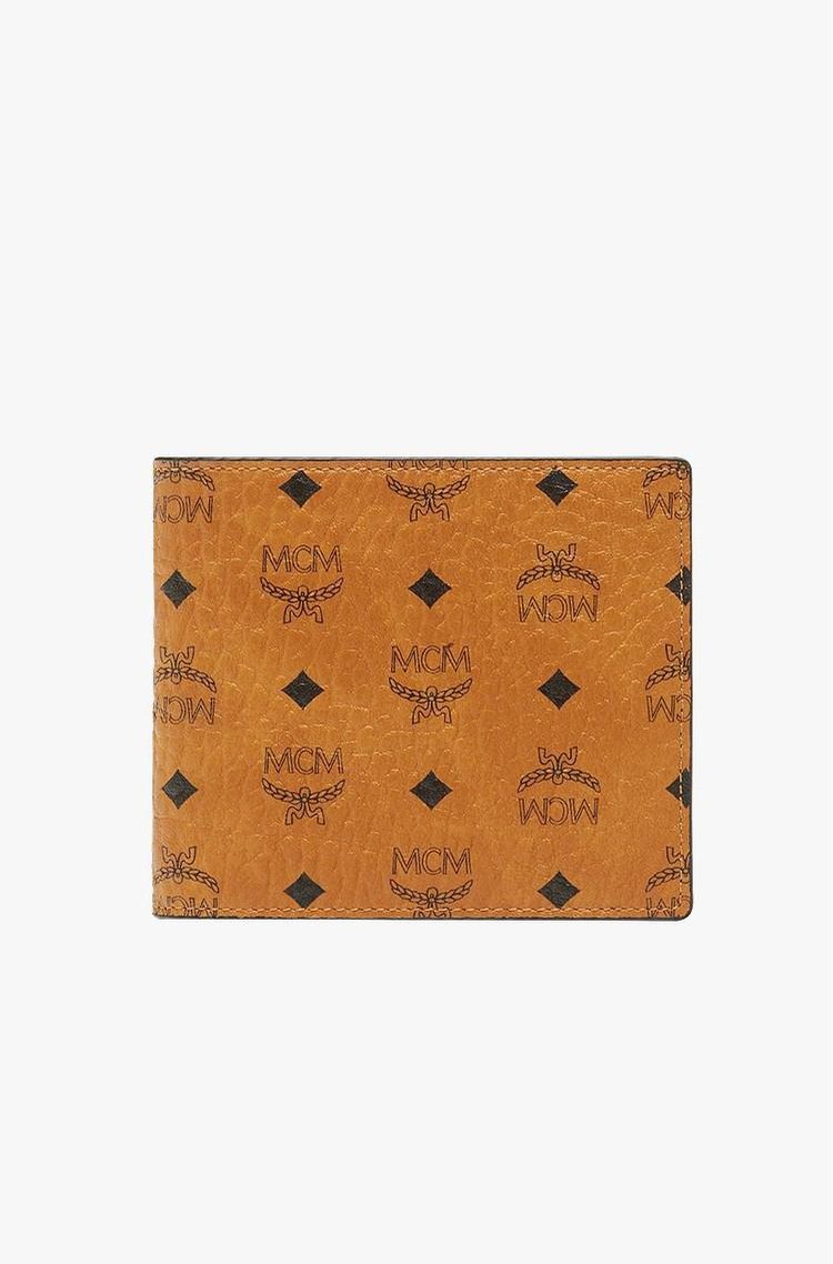 MCM Aren manjša denarnica Rjava - Cognac 