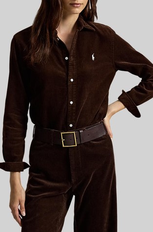 Classic fit Cotton Corduroy Shirt
