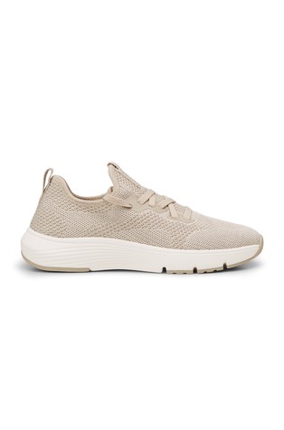 Knitted sneakers made from recycled polyester
