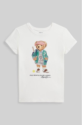 Polo Bear majica s kratkimi rokavi iz bombažnega jerseya