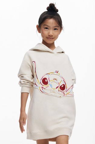 Stitch™ obleka s kapuco
