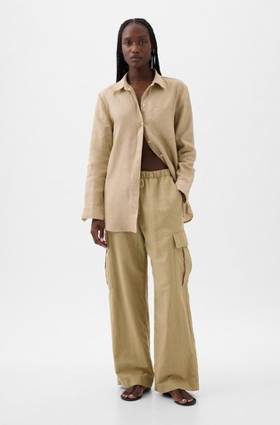 Linen Boyfriend Shirt