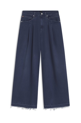Relaxed-fit jeans with wide leg