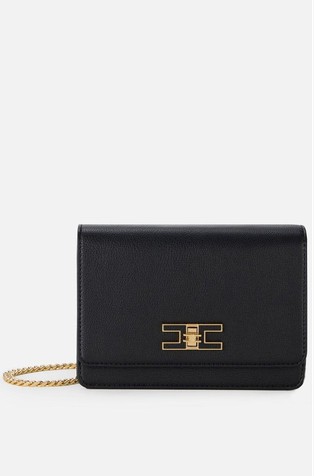 Small shoulder bag with groumette chain