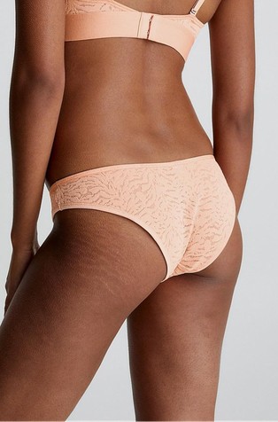 CALVIN KLEIN Lace Bikini Briefs - Intrinsic Pink Colour 2