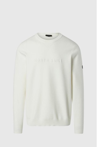Viscose-blend knit sweater