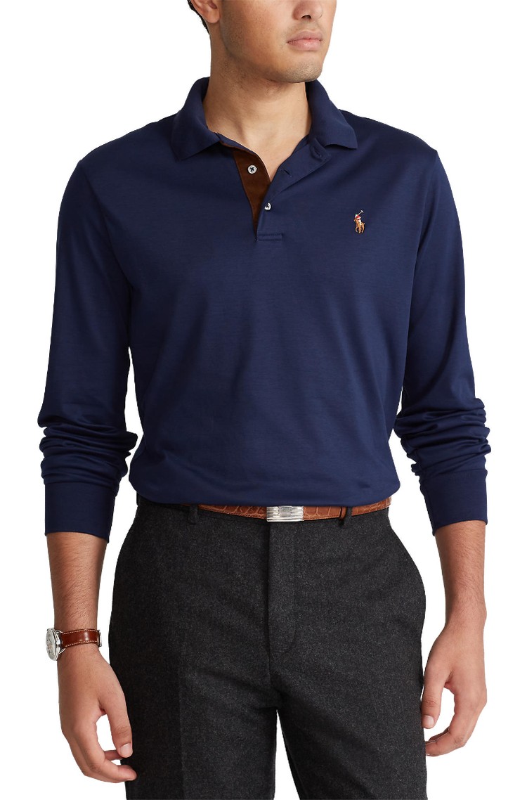 POLO RALPH LAUREN Custom Slim Fit Soft Cotton Polo Shirt Emporium