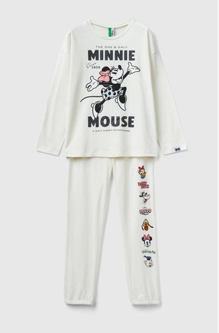 Mickey Mouse long cotton blend pyjamas