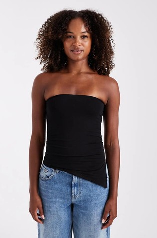 TSMADISON bandeau top s stranskim razporkom