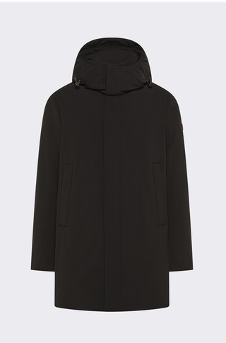 Water-repellent Recycled Fabric Technical Coat