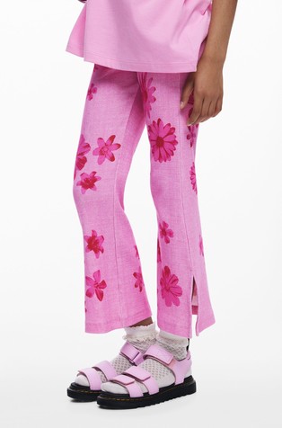 Rebraste pajkice s cvetličnim vzorcem