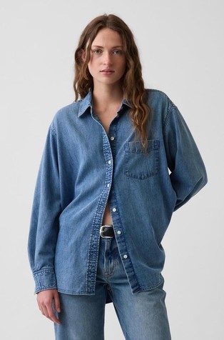 Denim Big Shirt