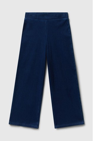 Raztegljive jeans hlače s širokimi hlačnicami