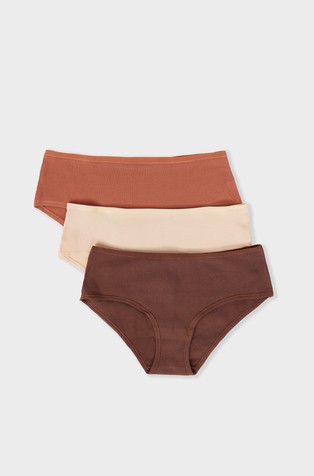 John Pack of 3 Cotton Boyshorts